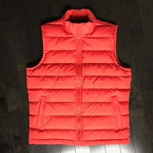 Gap Orange Down Puffer Vest